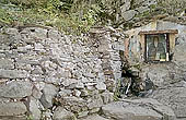 Rila Monastery, the small church close by the cave of Saint Ivan 